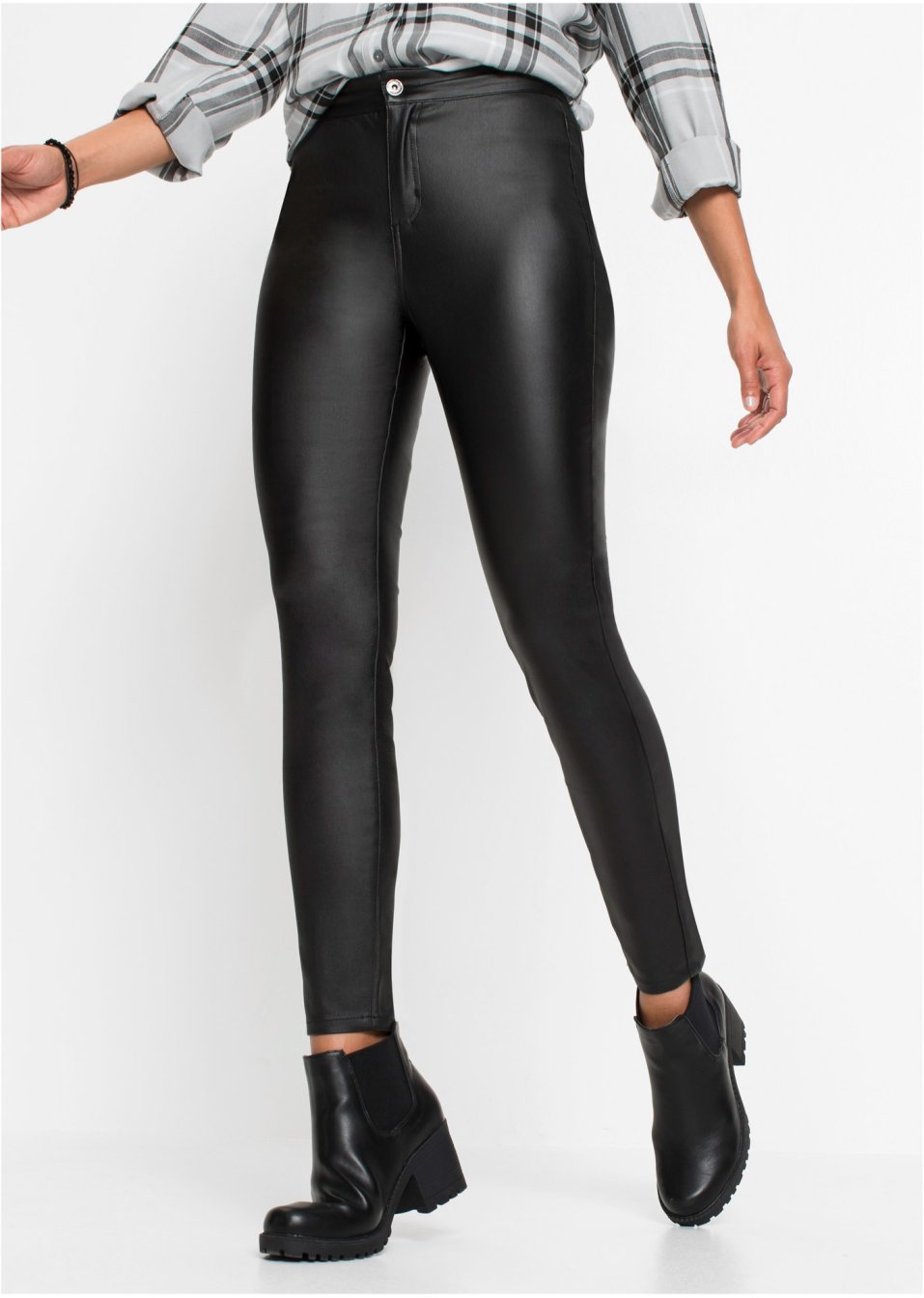 Pantalon taille haute