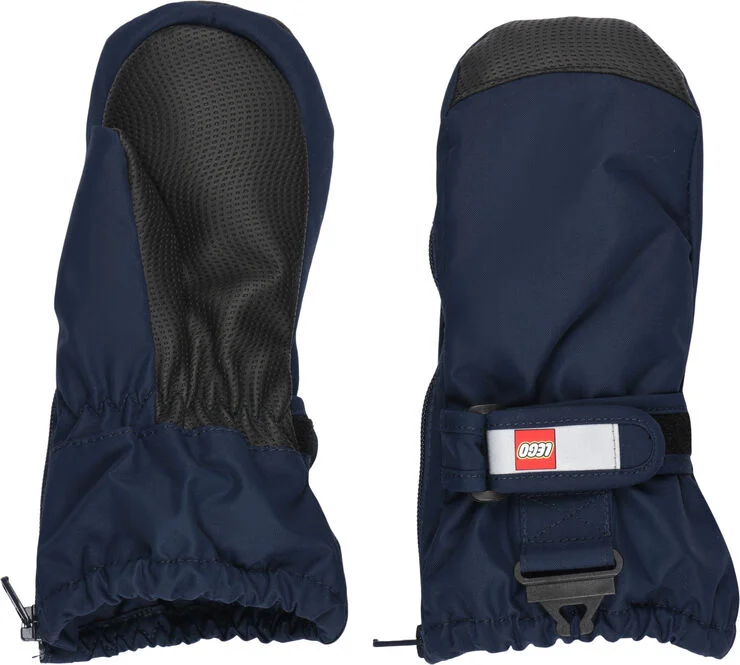 LEGO kidswear-LEGO børnetøj LWARIPO 703 - MITTENS W/MEM. Blå