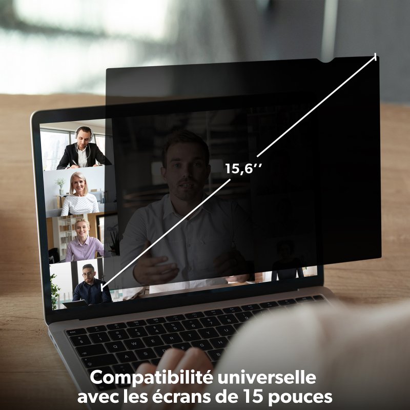 Filtre de confidentialité 15,6'' (16/9) pour ordinateurs portables