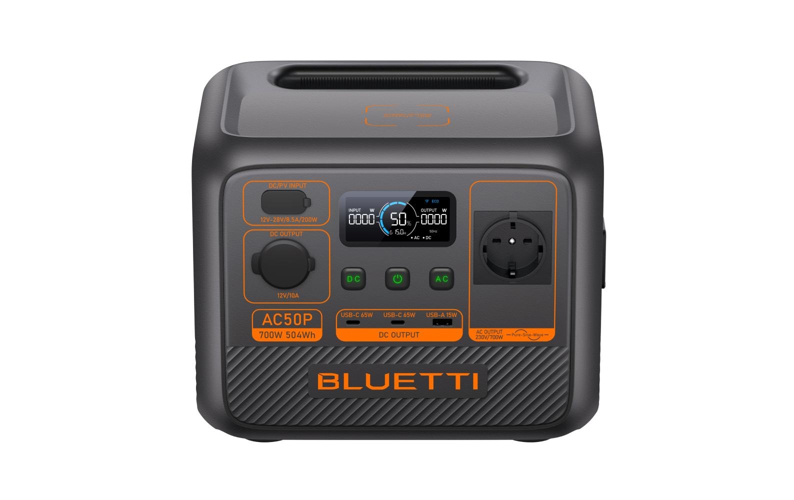 Power Station AC50P 504 Wh<br>Mobile Power Station für Reisen und Camping