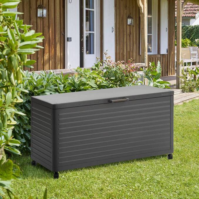 Coffre de rangement EDENIO Graphite