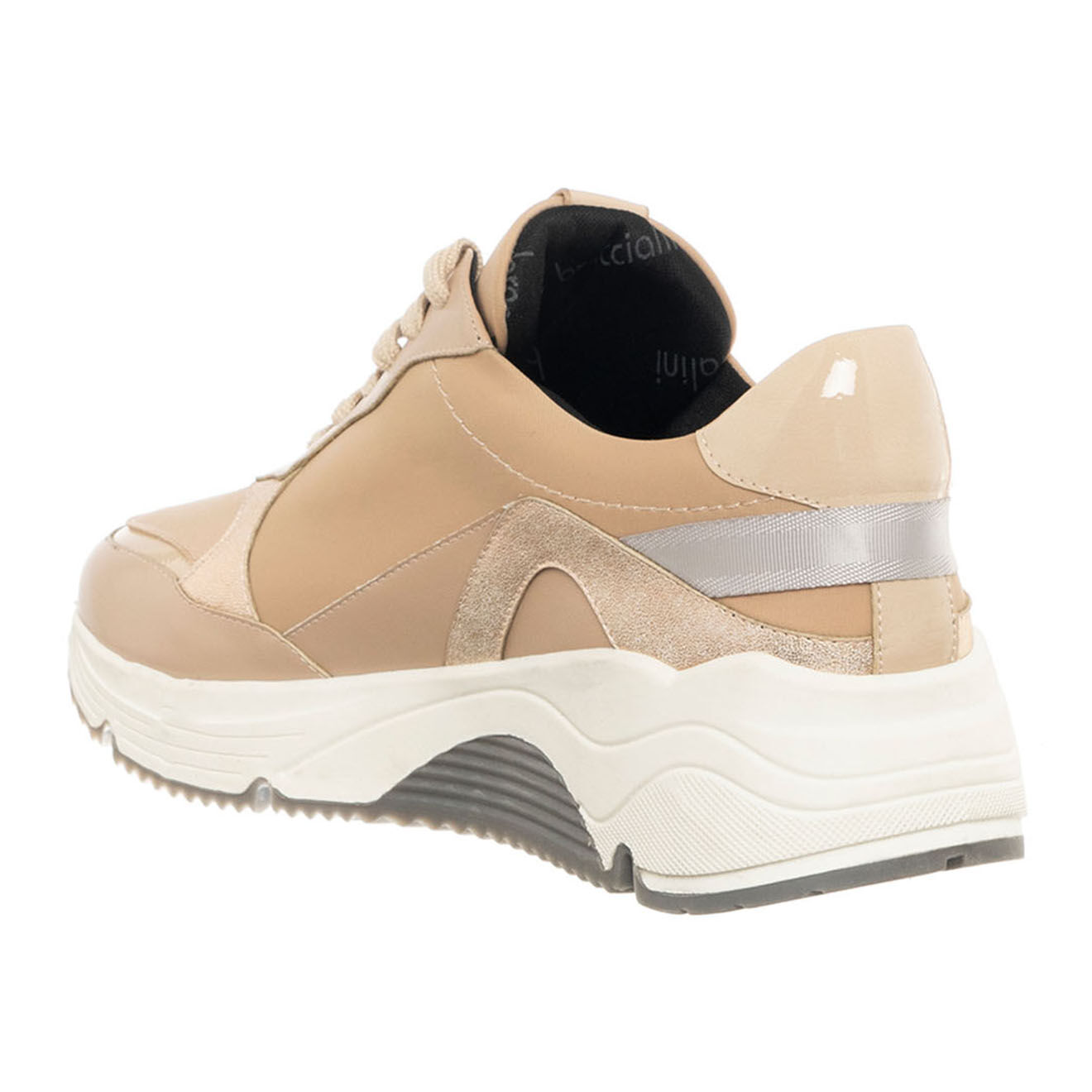 Tua By Braccialini Sneakers en Cuir Eliz beiges