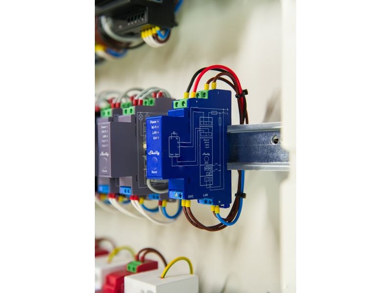 Shelly Pro Dimmer 0 1-10 V PM Smarter Dimm-Controller mit Leistungsmessung