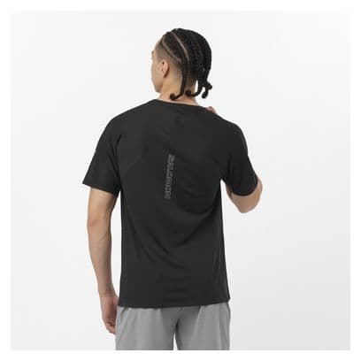 Maillot manches courtes Salomon Sense Aero Noir Homme