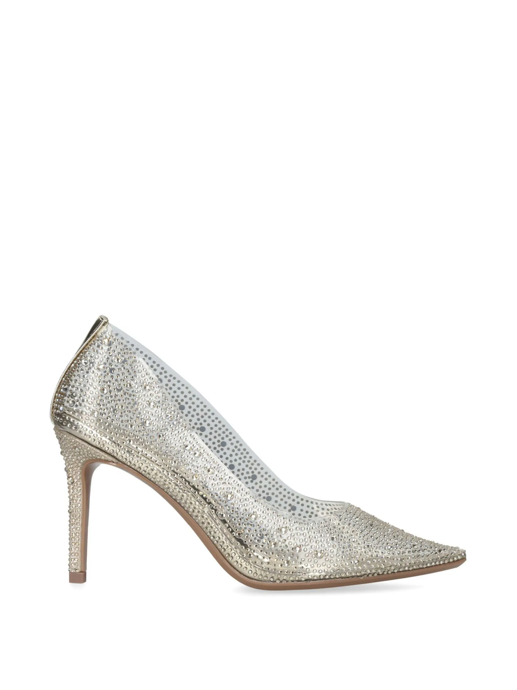 Goud - Carvela Lovebird vinyl schoenen
