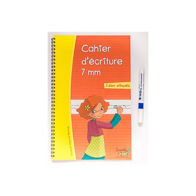 Serpodile - Cahier d'écriture - reliure à anneaux métalliques - A4 - 44 pages