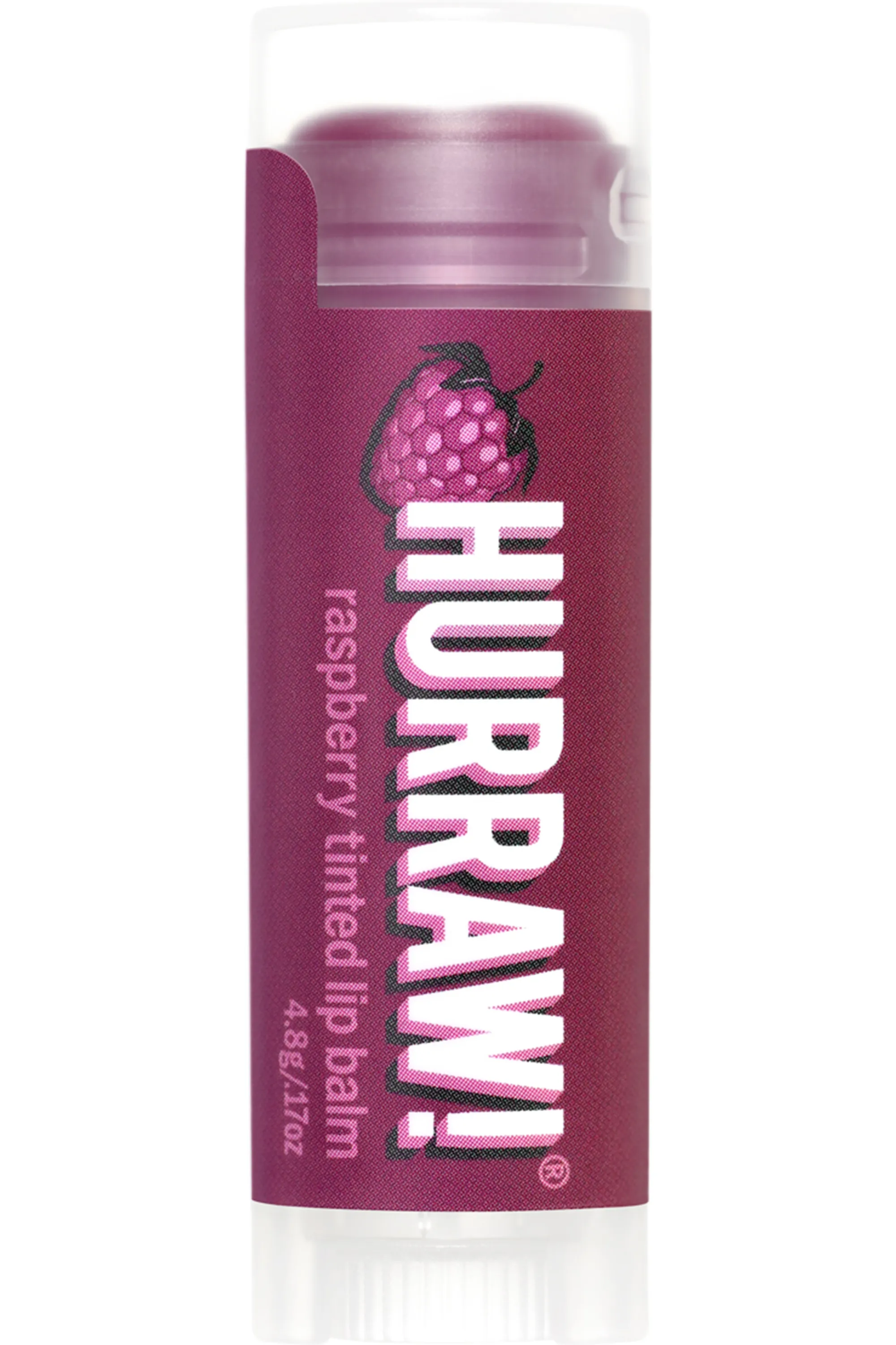 Hurraw! Baume à lèvres naturel teinté Framboise-4.6 g