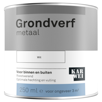 KARWEI metaallak zijdeglans RAL 9005 zwart 250 ml