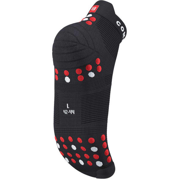 Chaussette running COMPRESSPORT PRO RACING SOCKS V4.0 RUN LOW BLACK