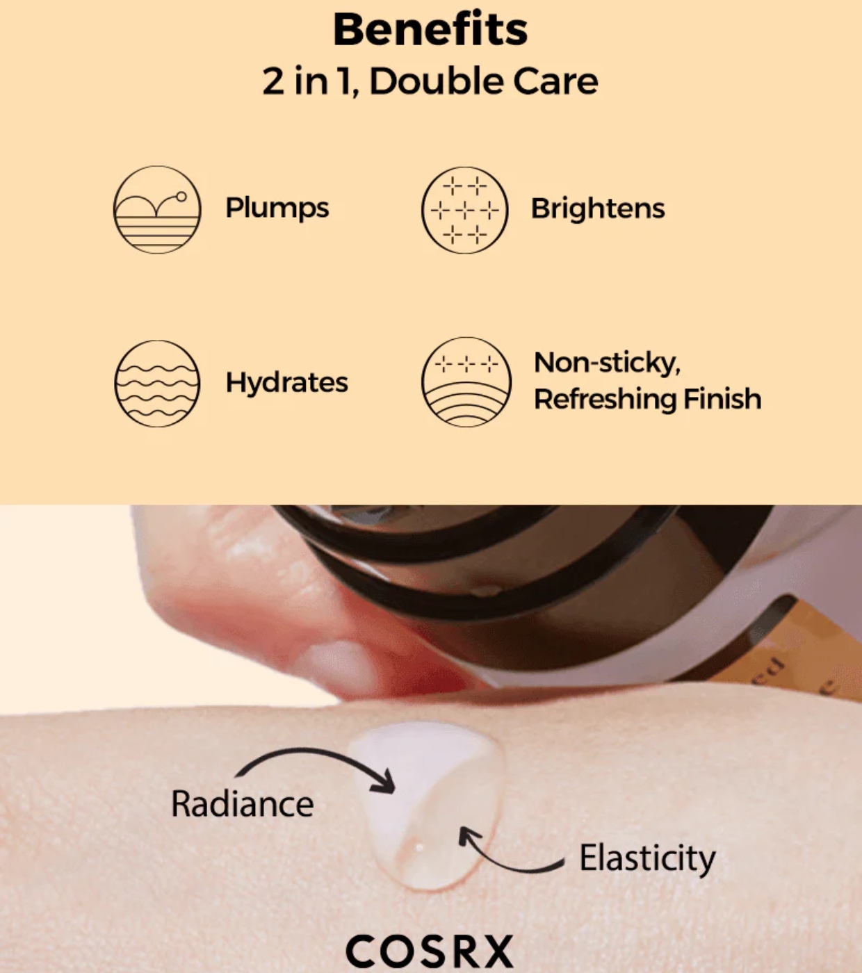 COSRX - Essência Iluminadora Advanced Snail Radiance Dual Essence