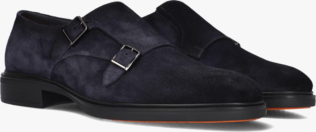 blauwe santoni nette schoenen sue 2gespschoen