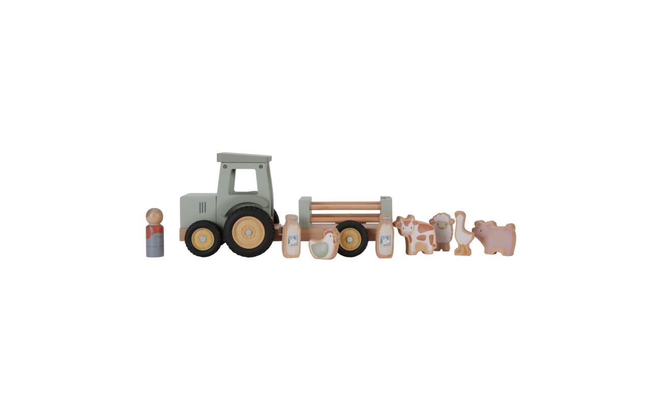 Little Dutch - Little Farm Tractor met trailer