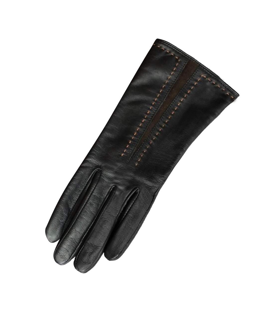 Eastern Counties Leather - Gants rouge pour femme (Noir / marron) - UTEL266