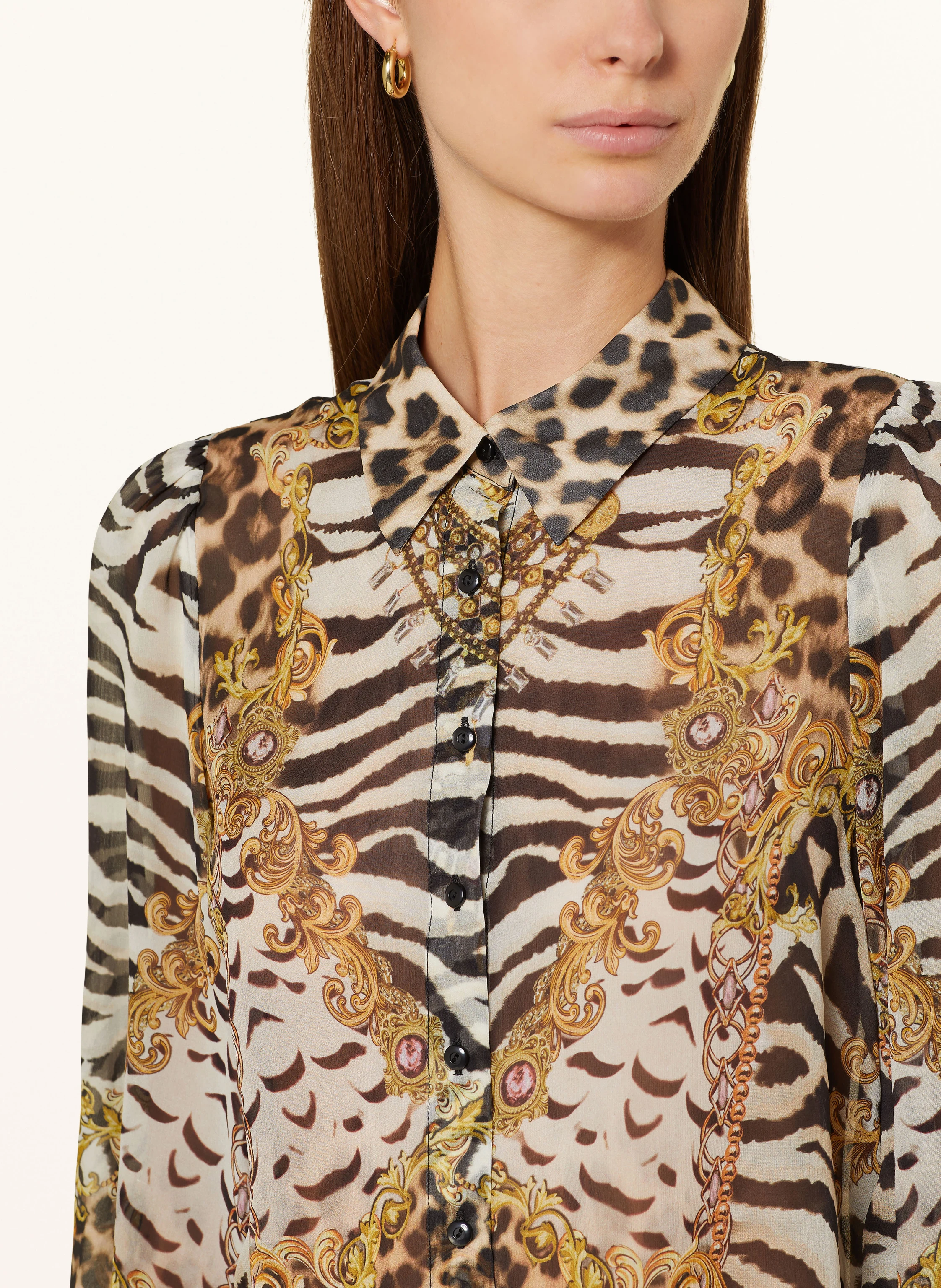 Princess GOES HOLLYWOOD Hemdbluse aus Seide