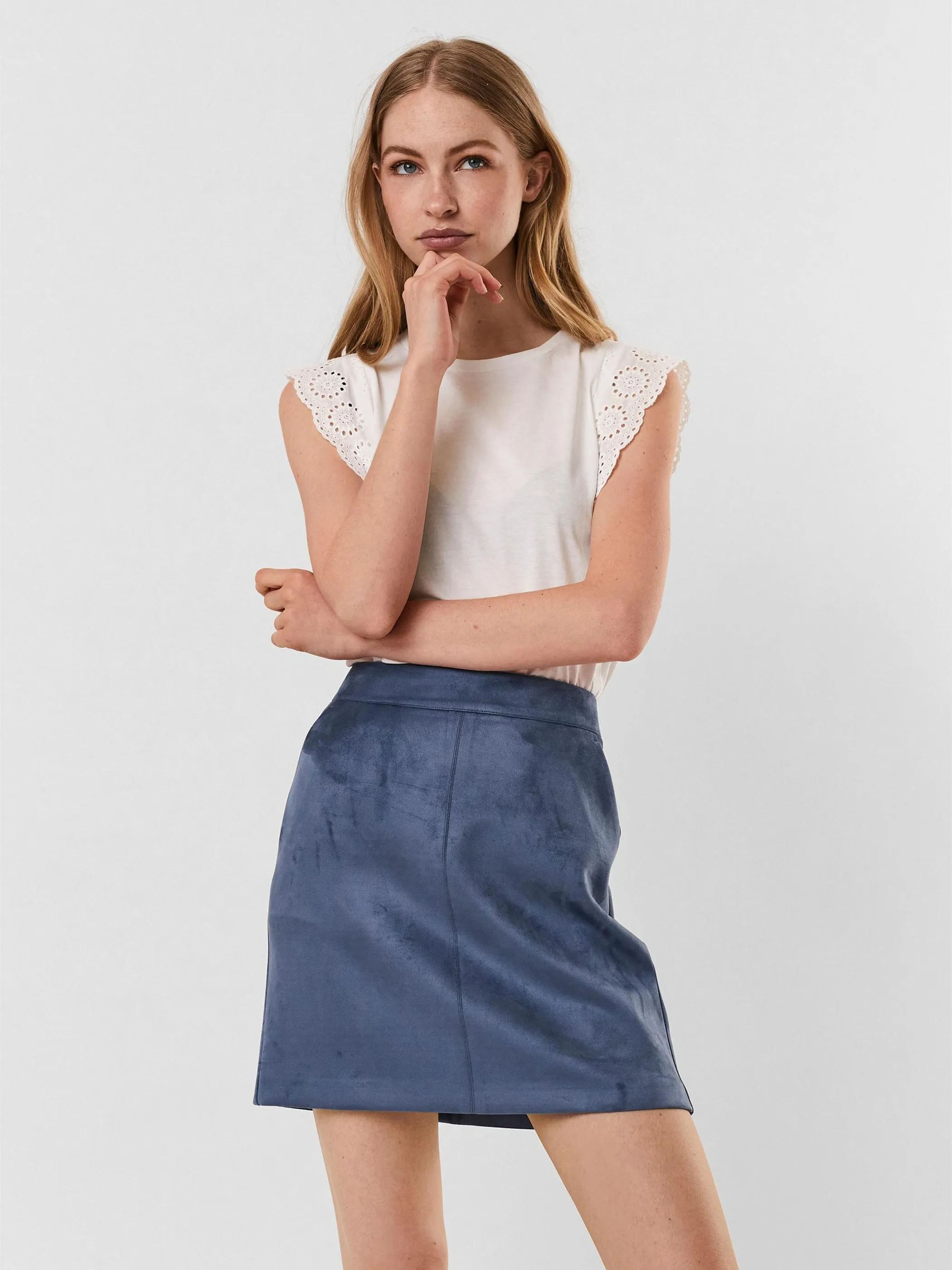 Vero Moda VMHOLLYN SS TOP GA NO Shirt