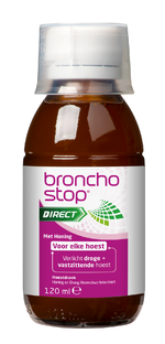 Bronchostop Direct met Honing Hoestdrank 120ML