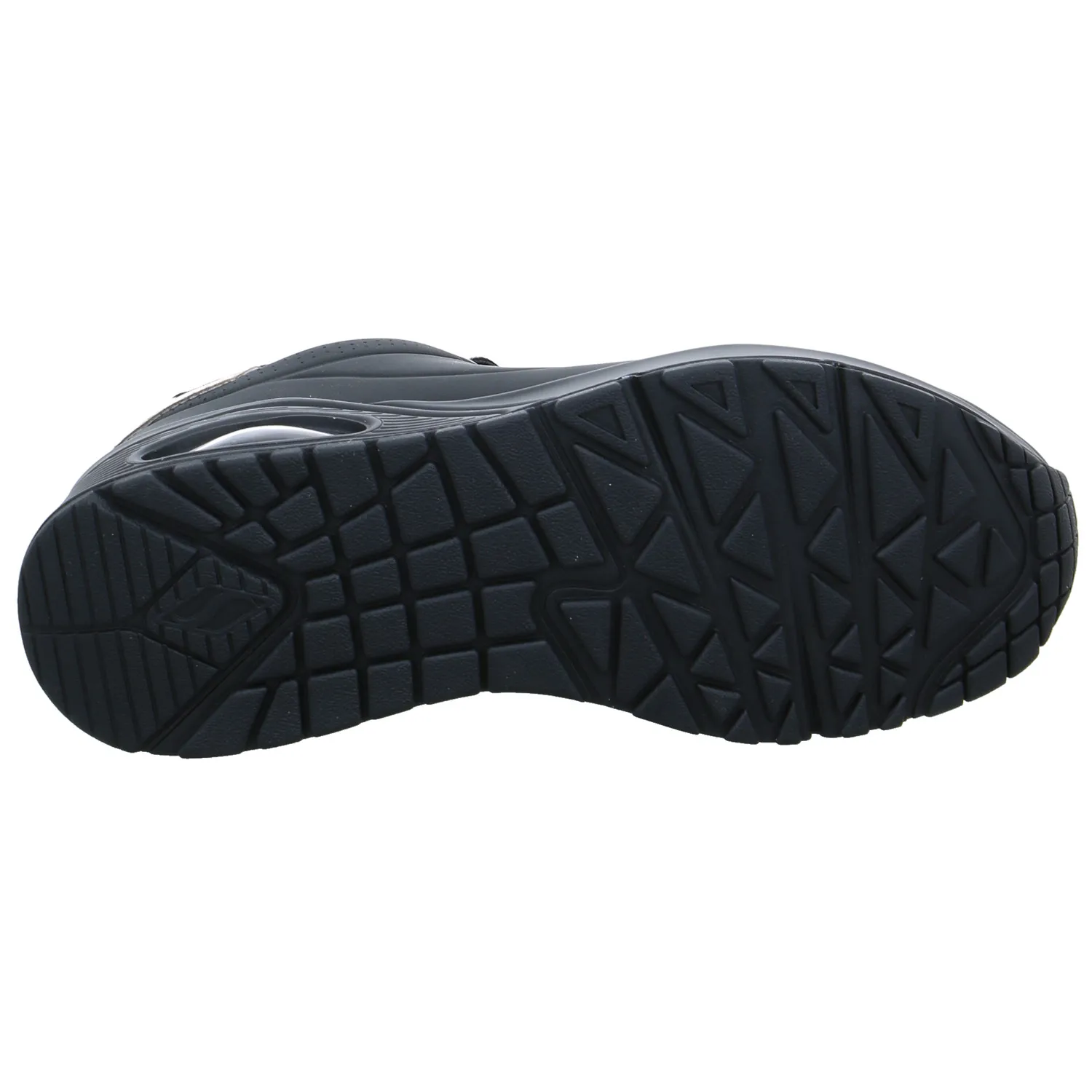 SKECHERS Sneaker Schwarz Lederimitat