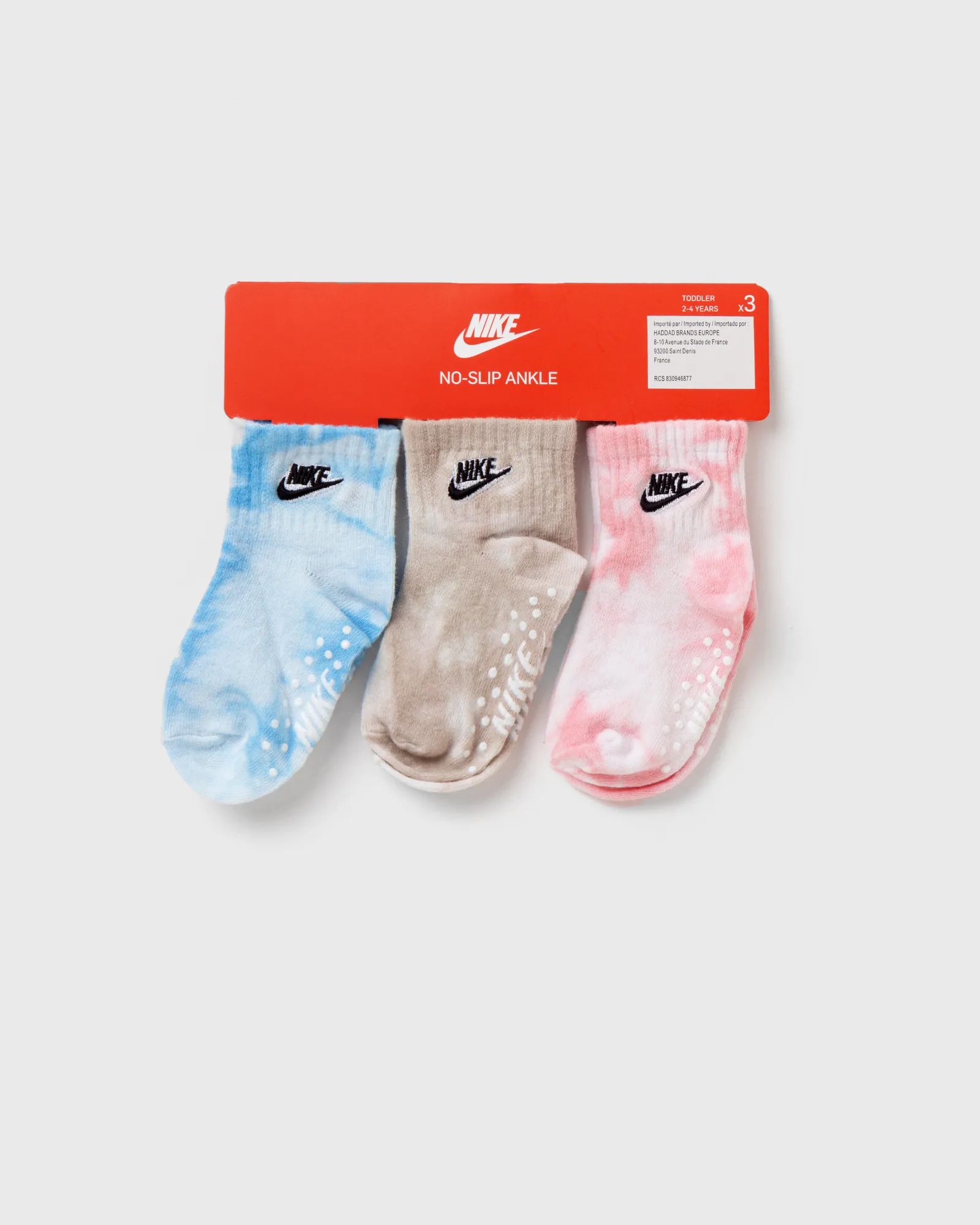 Nike TIE-DYE INFANT/TODDLER ANKLE (3-PACK)