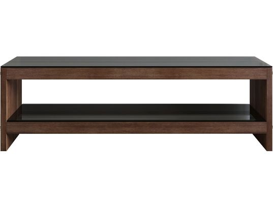 CONCEPT1 - Meuble TV Tv301 noyer 140 x 40 x h45 cm