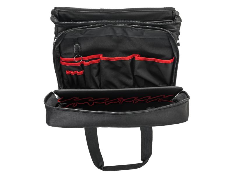 Knipex Werkzeugtasche Servictechniker leer Aus strapazierfähigem Polyester-Gewebe