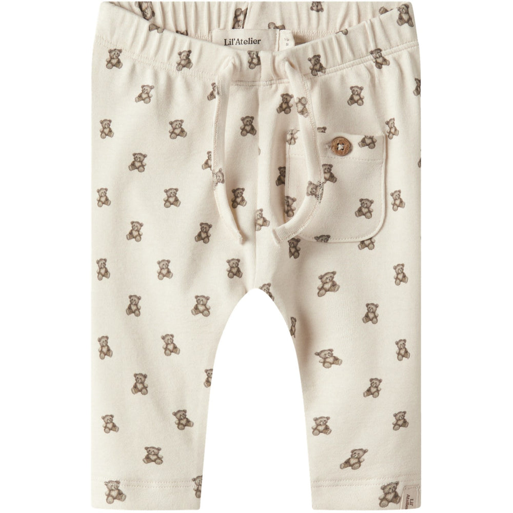 Køb Lil'Atelier Turtledove Teddybear Nbngayo Eli Reg Pant Lil Noos