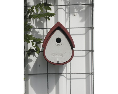 SCHWEGLER nestkast voor mezen, 23 x 19 x 27 cm, rood