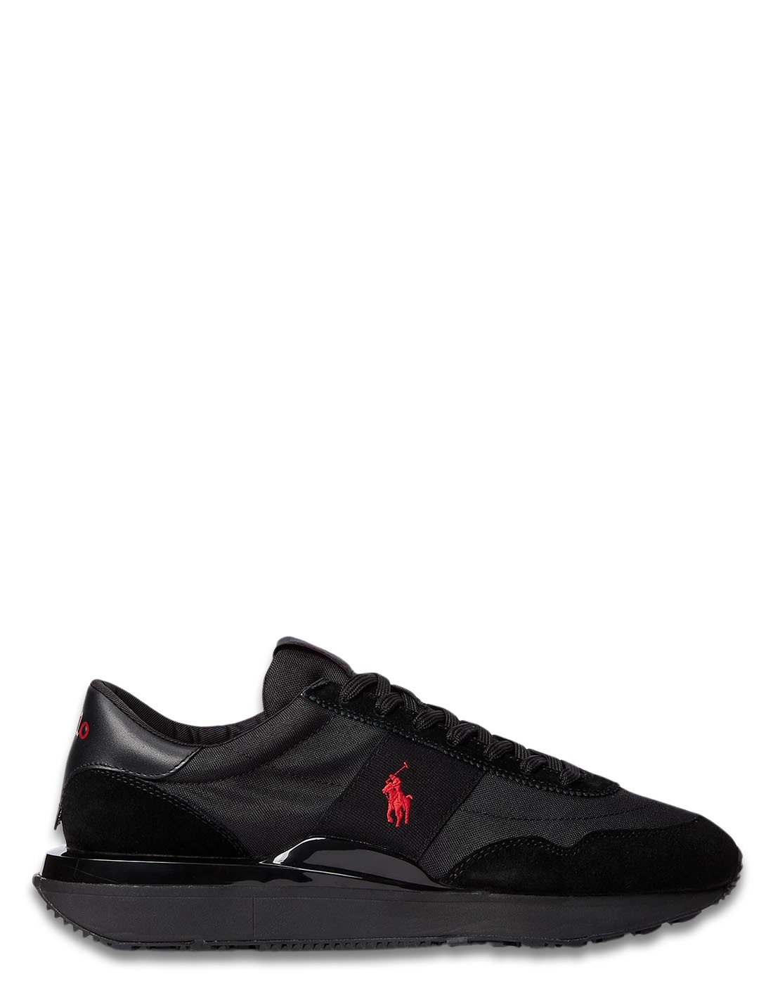 ralph lauren Baskets de ville Homme train 89 Noir
