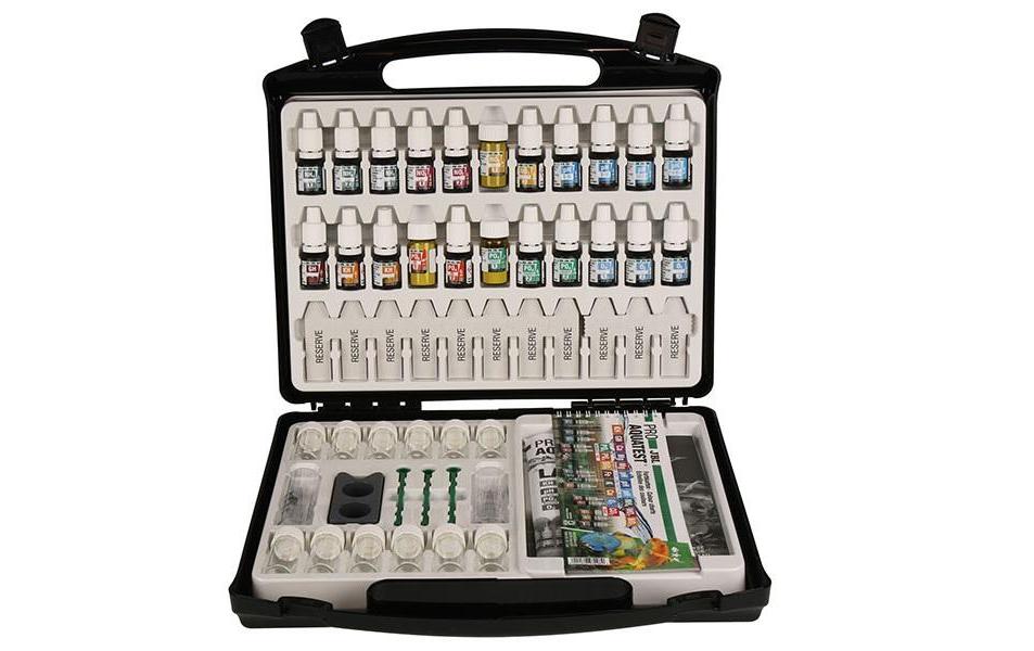 Wassertest ProAquaTest Lab Koi<br>Professioneller Testkoffer für Wasseranalysen im Koi- und Gartenteich