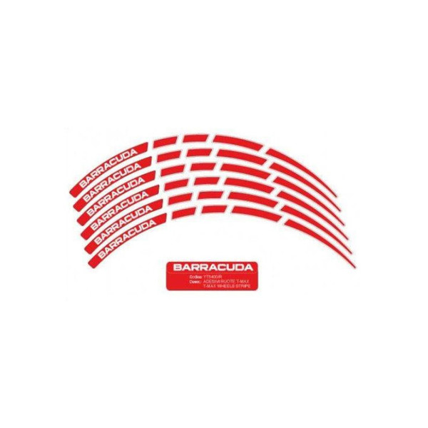 Barracuda - Liserets jantes Rouge