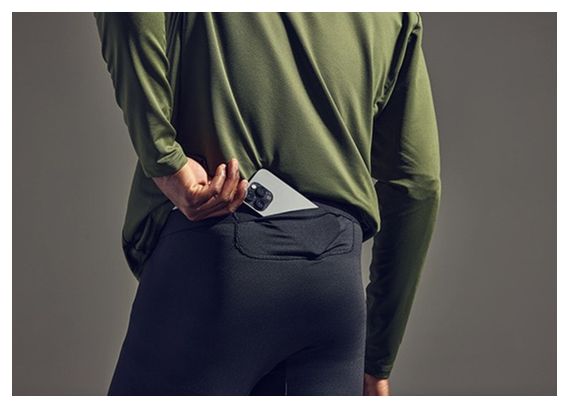 Collant Long Running Gore Wear Concurve Thermo Noir Homme