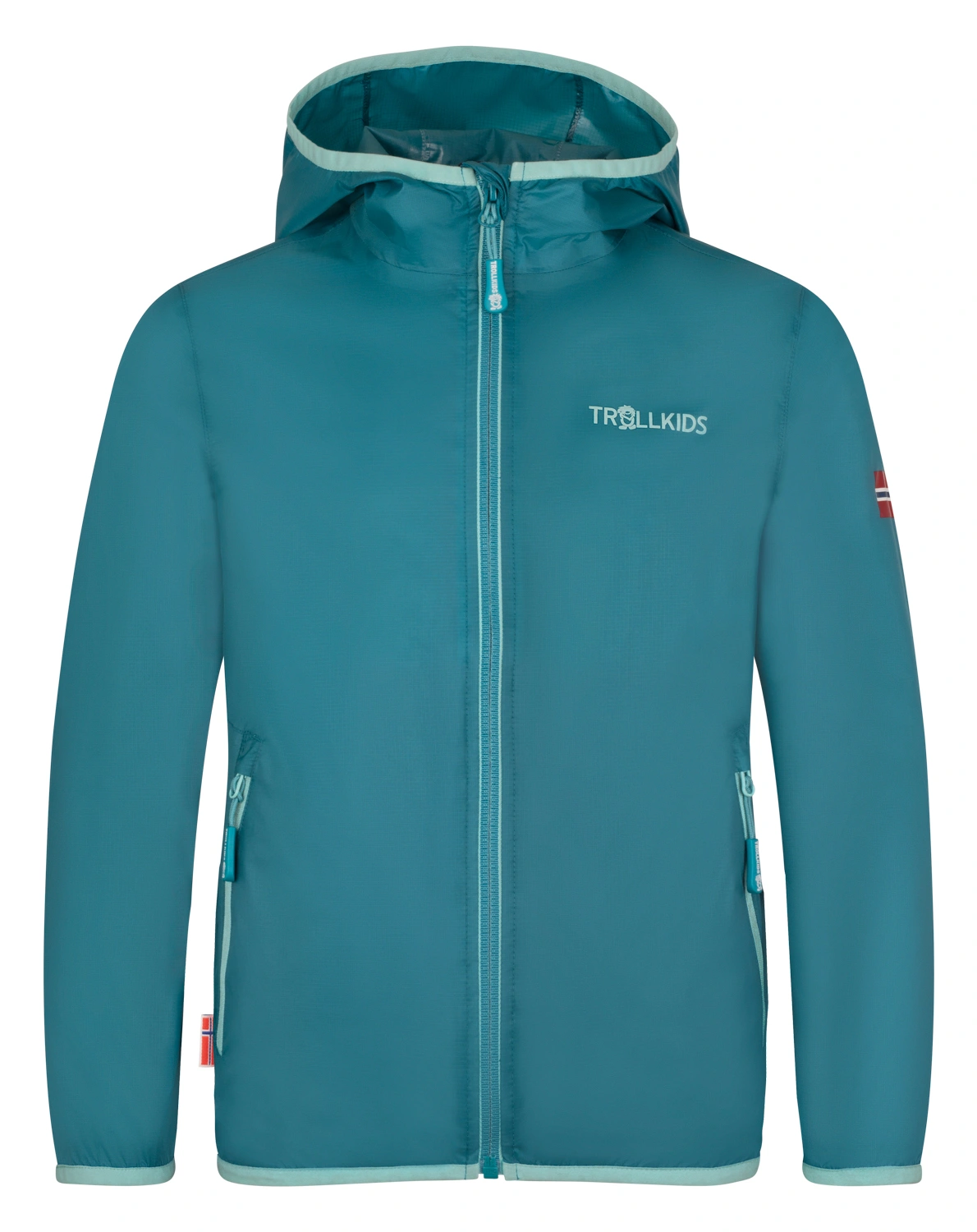 Funktionsjacke TROLLTUNGA in teal/aqua