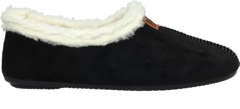 Belizia Pantoffels Zwart Dames