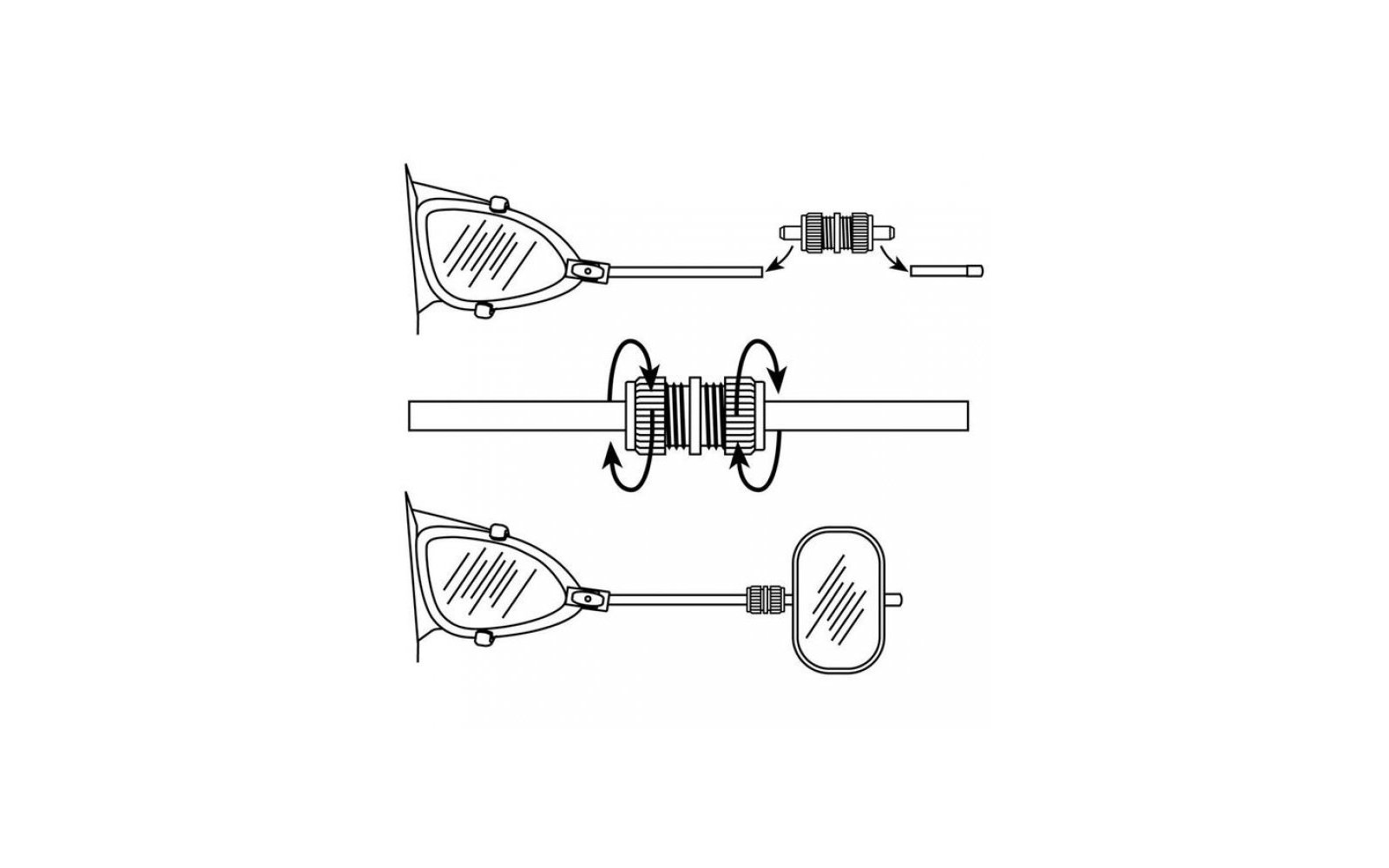 Emuk Halter-Rohr-Verlängerungen 10 cm