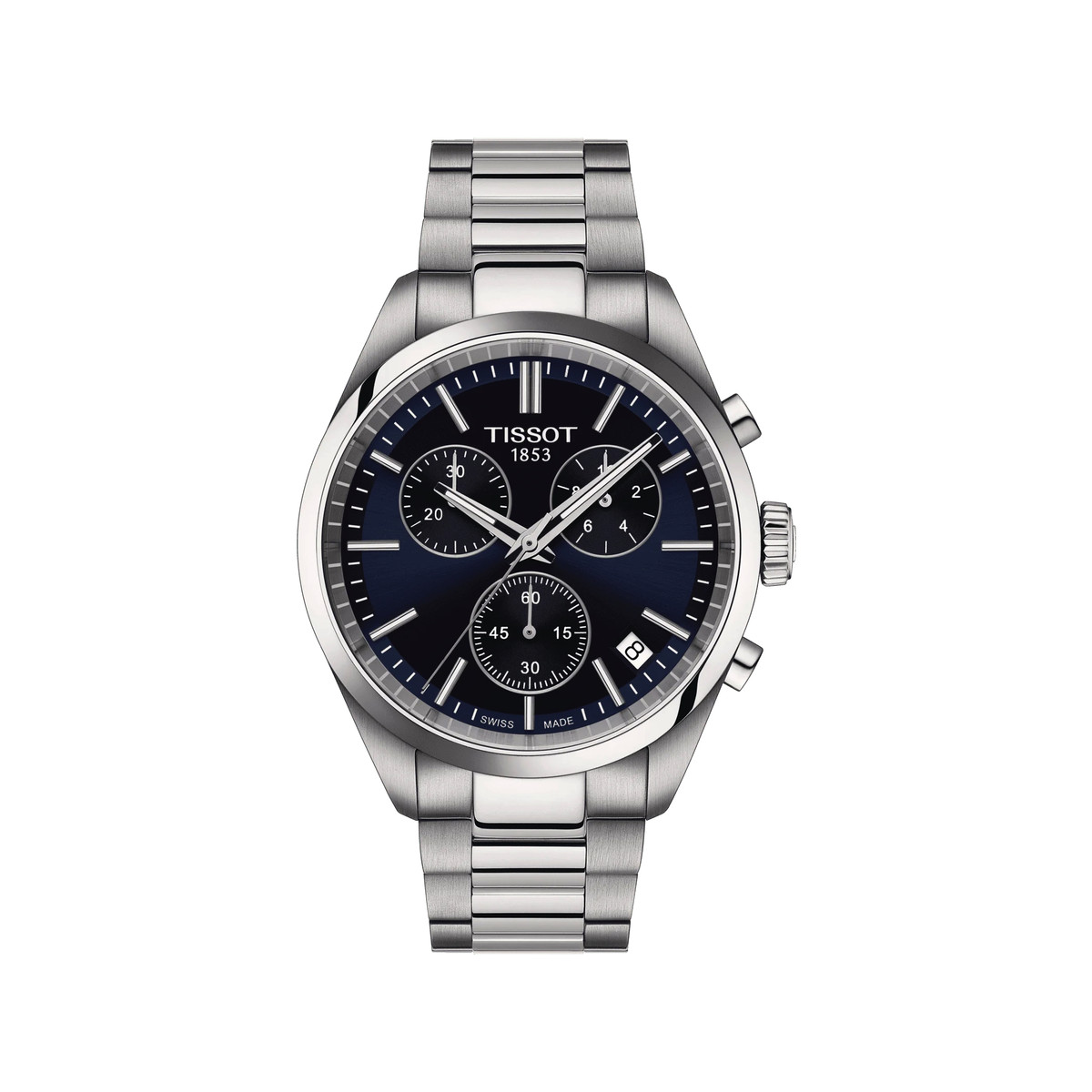 Montre TISSOT T-classic homme bracelet acier inoxydable
