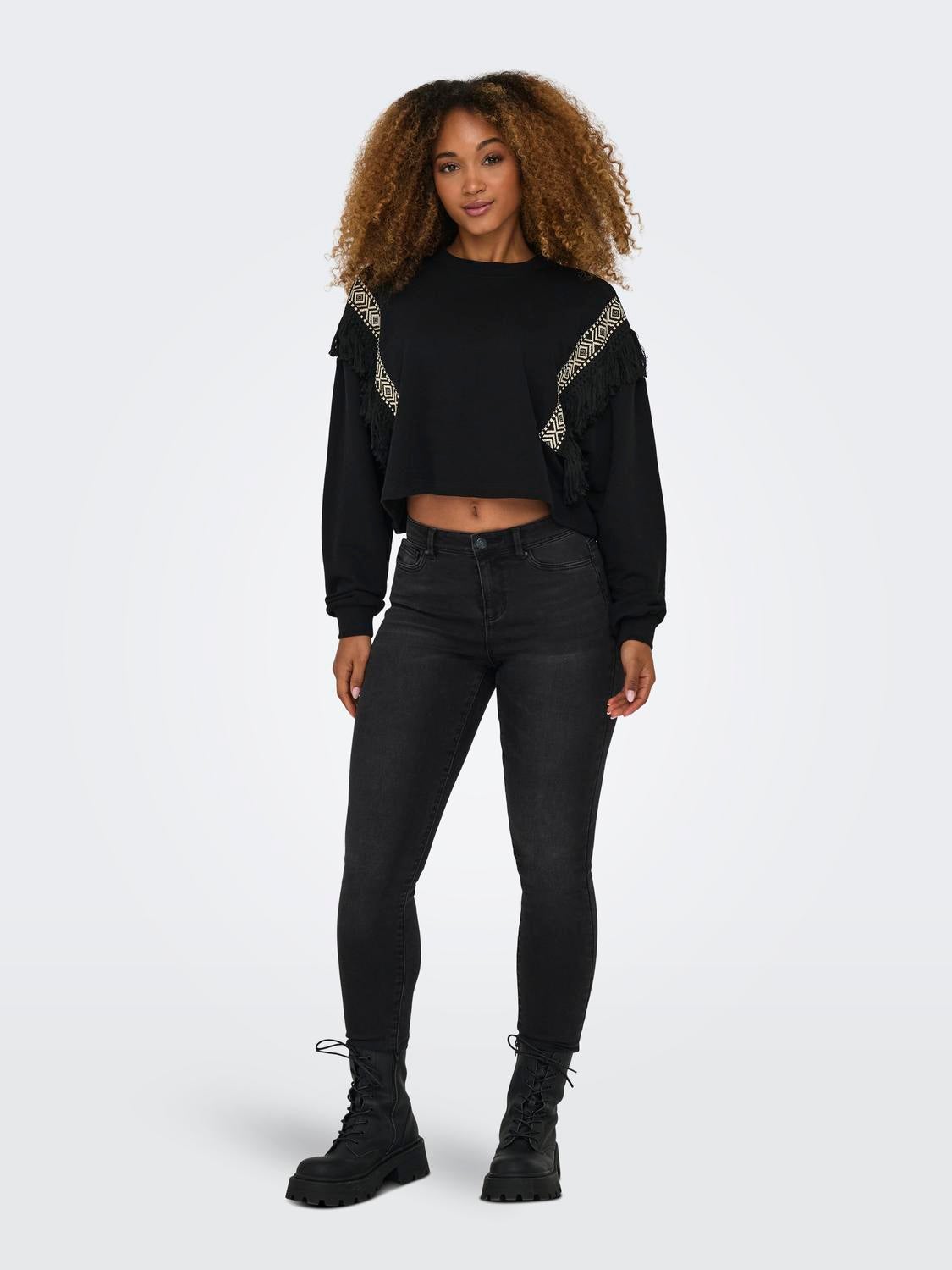 ONLNANI Sweatshirt Black