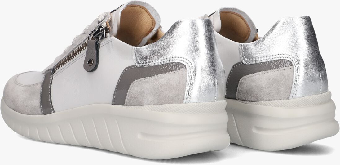grijze hartjes lage sneakers wave