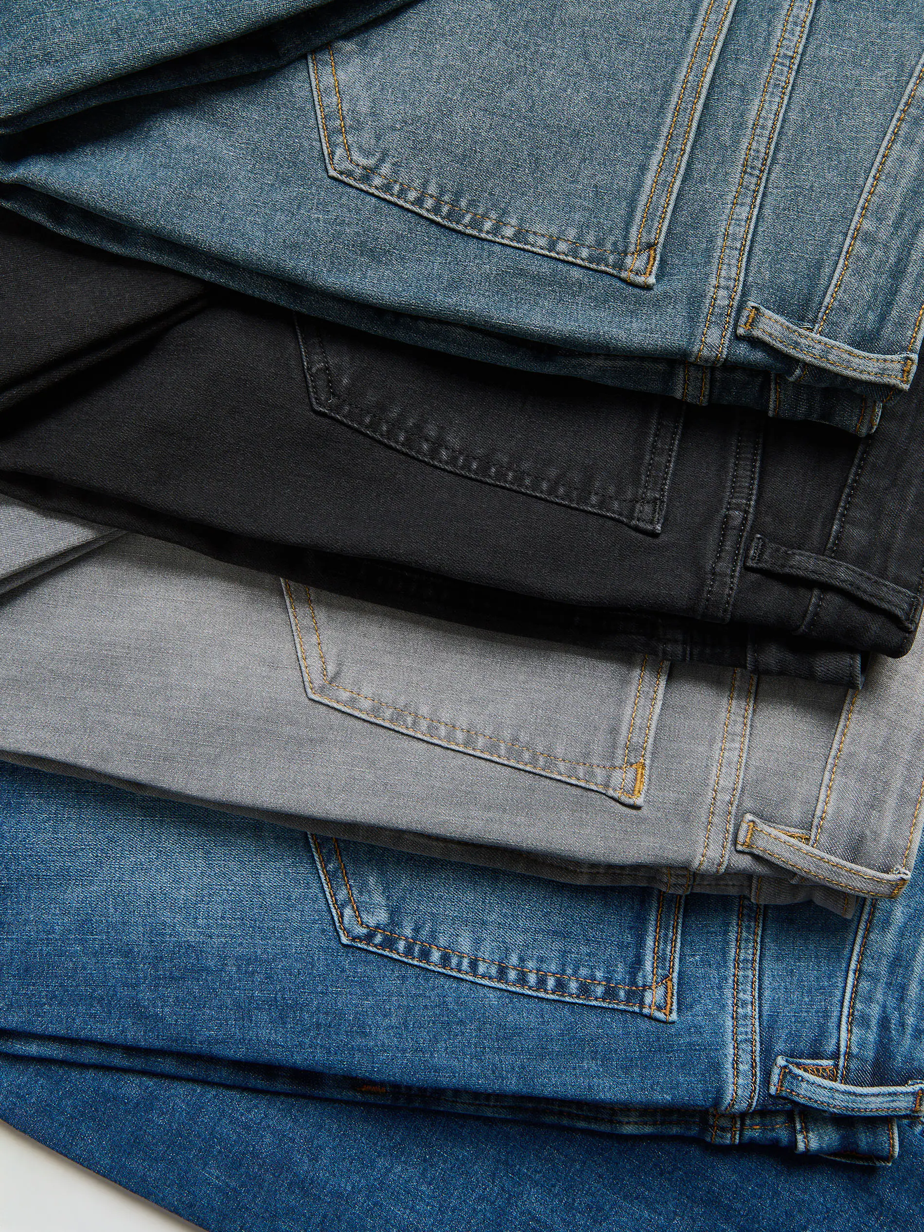 Skinny Jeans in Washout-Optik