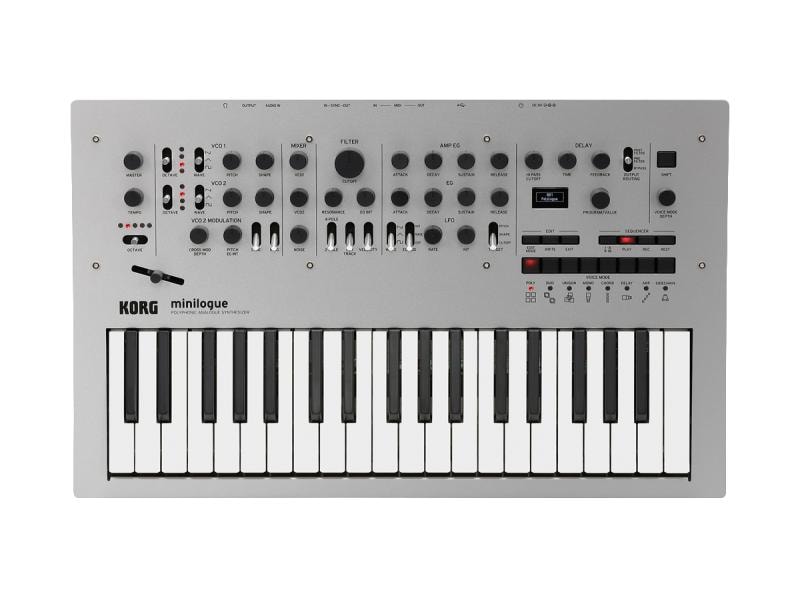 Korg Synthesizer minilogue Polyphoner Analog-Synthesizer