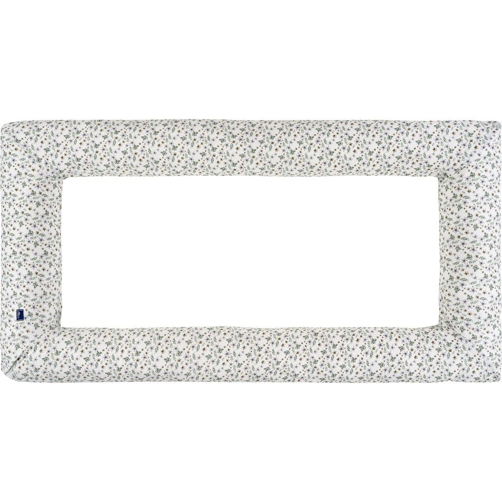 AlviAlvi   Babynest Carré BIO Baumwolle Jersey Petit Fleurs