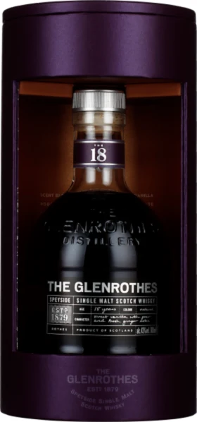 THE GLENROTHES 18 YEARS SINGLE MALT 70CL