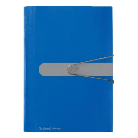 Herlitz Fächermappe PP A4 blau 12 Fächer easy orga to go