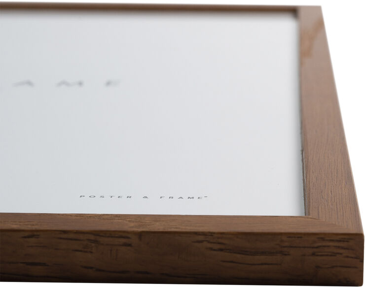 Poster & Frame Rammer Dark oak