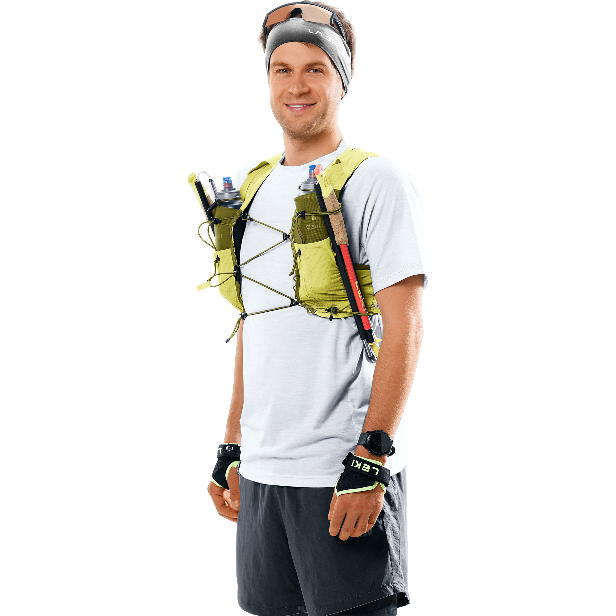 deuter Traick 9l Laufweste sprout cactus