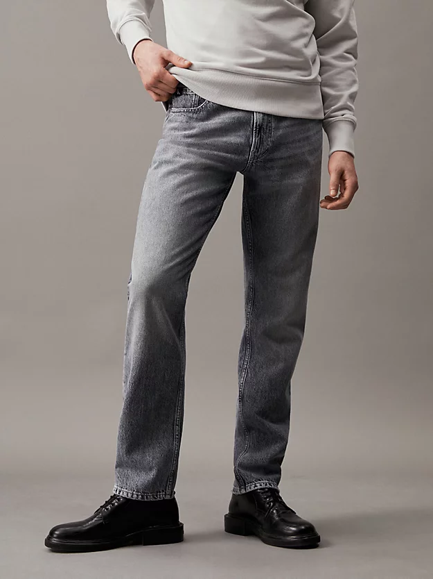 Calça jeans reta autêntica