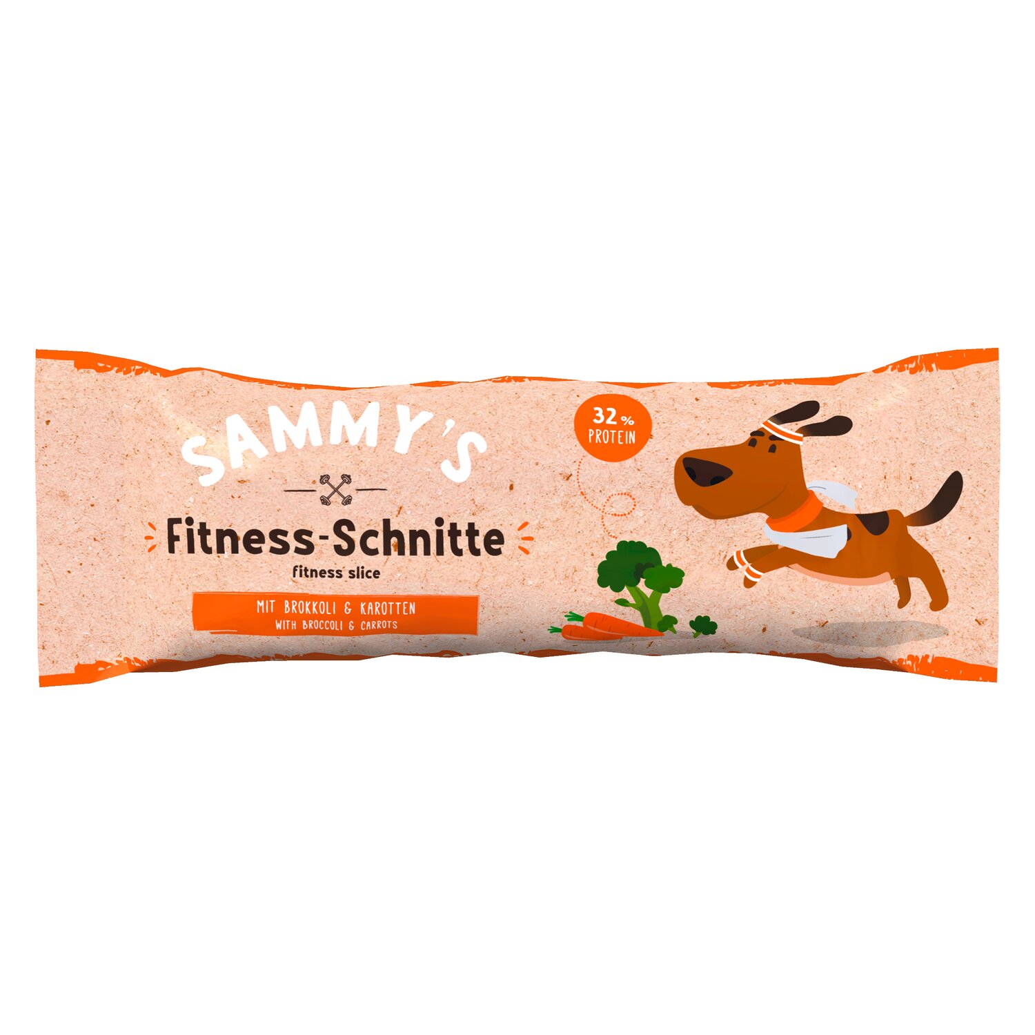 bosch Sammy&039;s Fitness-Schnitte - 25 g - Brokkoli