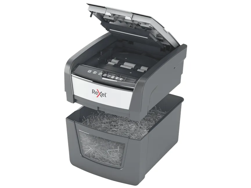 Makulator Rexel Optimum AutoFeed  45X krydsmakulering 4x28 mm (P-4)