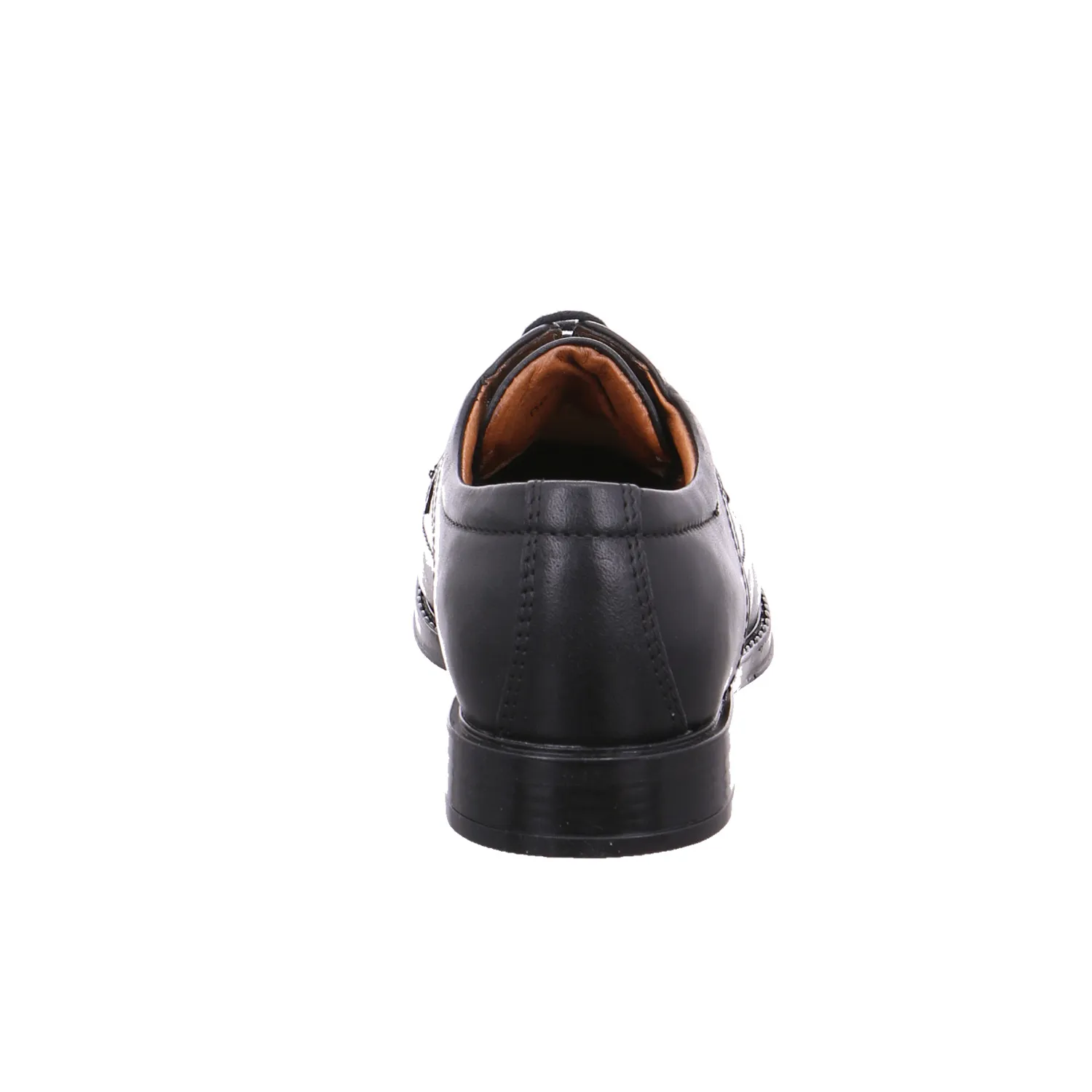 CARRERA PANAMERICANA Jungen-Halbschuh Binder Schwarz Leder  Eleganter Jungenschuh