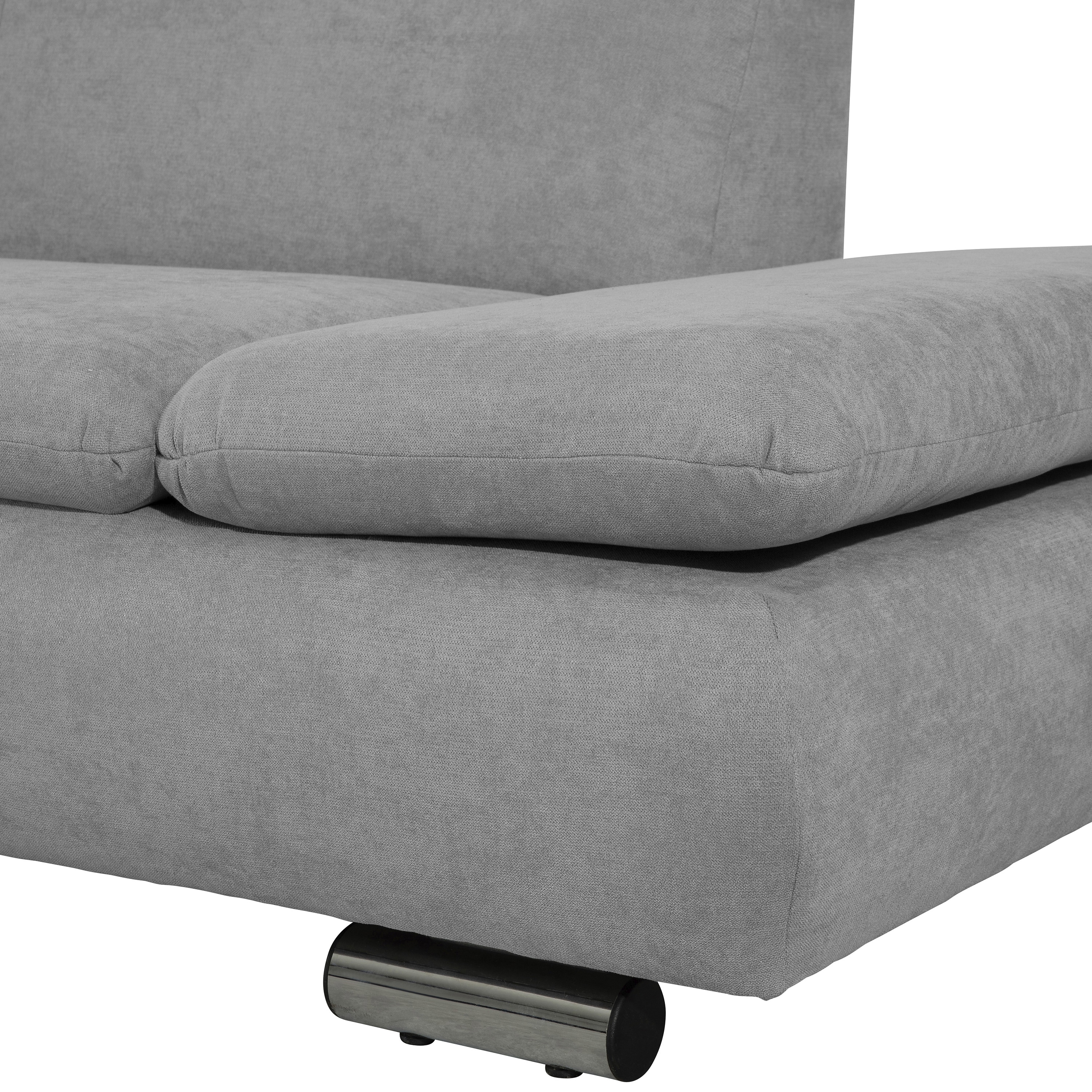 Max Winzer Terrence Ecksofa links mit Sofa 2,5-Sitzer rechts hellgrau