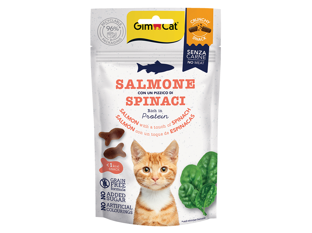 SNACK GATO GIMCAT CRUNCHY SAL ESPIN 50G