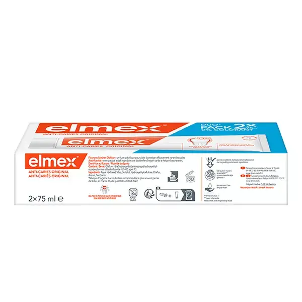 Pasta de dentes anticáries Elmex 4x75ml
